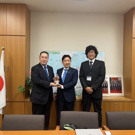 2025.6.10）東京永田町議員会館にて衆議院議員 瀬戸隆一内閣府副大臣